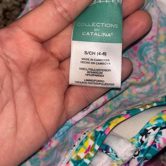 Catalina Multicolor Bikini Top - Picture 5 of 5